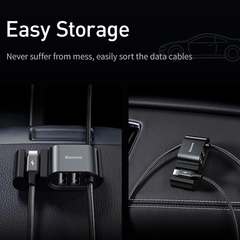 Cáp sạc Baseus LV720 – Lightning tích hợp 2 cổng USB, cấp nguồn ghế sau ô tô, USB to iP + Dual USB, tiện lợi và gọn gàng