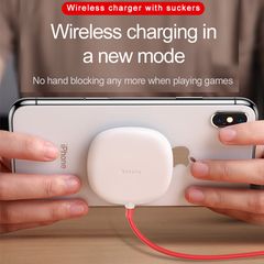 Đế sạc không dây gắn lưng cho Game thủ Baseus Suction Cup P23 cho iPhone / Samsung / Huawei (10W/ 7.5W Wireless Quick Charger)