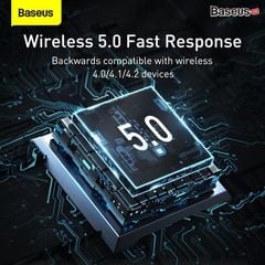 USB Bluetooth tốc độ cao Baseus BA04 Bluetooth Receiver (Bluetooth CSR 5.0, 20m, Wireless Audio Transmission Adapter for Laptop/Smartphone/Tablet)