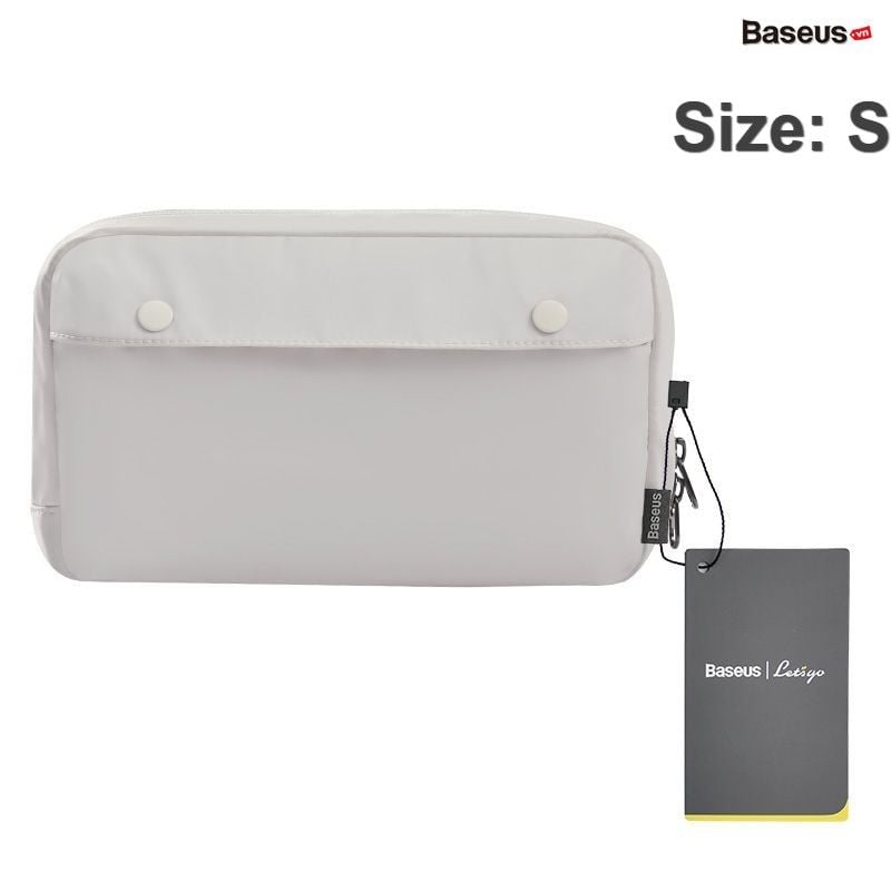 Túi phụ kiện vải dù chống thấm nước Baseus Basics Series (Waterproof/Dirt-resistant, Digital Device Storage Bag)