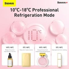Tủ Lạnh Đựng Mỹ Phẩm Beauty Fridge (13L) 100-240V Pink