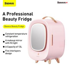 Tủ Lạnh Đựng Mỹ Phẩm Beauty Fridge (13L) 100-240V Pink