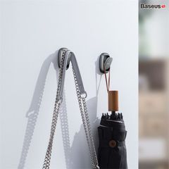 Móc dán Baseus Beetle – Bộ 2 cái, hợp kim nhôm, dán 3M chắc chắn, dùng treo đồ trong ô tô và gia đình