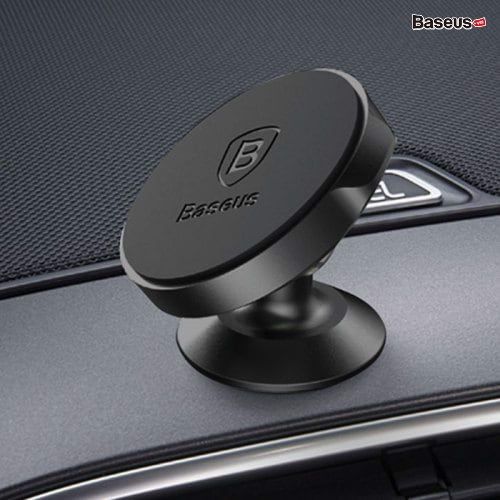 Bộ đế giữ điện thoại nam châm Baseus LV186 dùng cho xe hơi (Magnetic Car Paste Type Mount/ Holder)