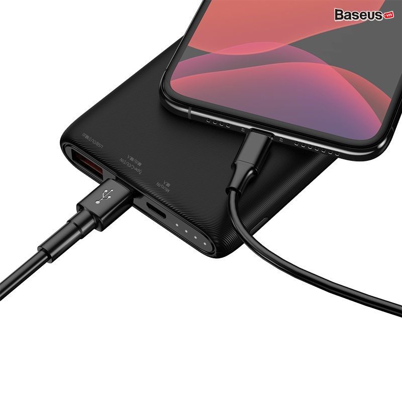 Pin dự phòng sạc nhanh Baseus Bipow 10000mAh PD/QC 18W (Powerdelivery / Quick Charge Power Bank )