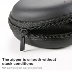 Túi đựng tai nghe và phụ kiện mini Baseus Eva Earphone Bag LV600 (Portable Earphone Case, Mini Bag With Zipper)