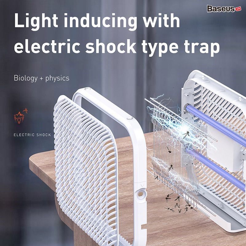 Máy bắt muỗi và côn trùng thông minh Baseus Breeze Bug Zapper (Electric Mosquito Killer Lamp, Wall-mounted )