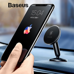 Bộ đế giữ điện thoại nam châm Baseus Bullet Magnetic LV363 dùng cho xe hơi (Bullet An on-board Magnetic Bracket Car Mount/ Holder)