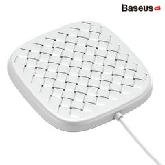 Đế sạc nhanh không dây Baseus BV Texture P13 Wireless Charger cho iPhone / Samsung / Huawei (10W/ 7.5W, Qi Wireless Quick Charger)