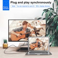 Cáp sạc nhanh và truyền dữ liệu tốc độ cao hỗ trợ xuất Video 4K Baseus Type C to C Video Support Cable ( 86W, 4.3A Quick Charge, 4K Video, 10Gbit/s)