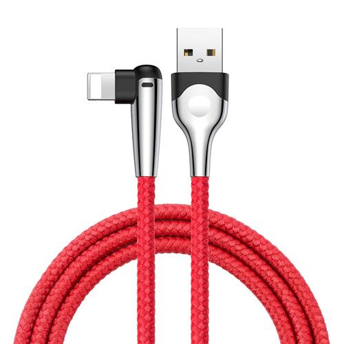 Cáp sạc nhanh và truyền dữ liệu siêu bền Baseus Sharp Bird Lightning cho iPhone/ iPad (Metal MVP Elbow Mobile Game Cable)