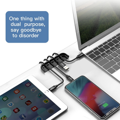 Bộ cố định dây cáp & hỗ trợ dán kính Baseus LV378 – cho iPhone X/XS/XR/XS Max, giữ cáp gọn gàng, dán màn chuẩn xác