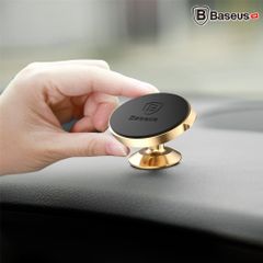 Bộ đế giữ điện thoại nam châm Baseus LV186 dùng cho xe hơi (Magnetic Car Paste Type Mount/ Holder)