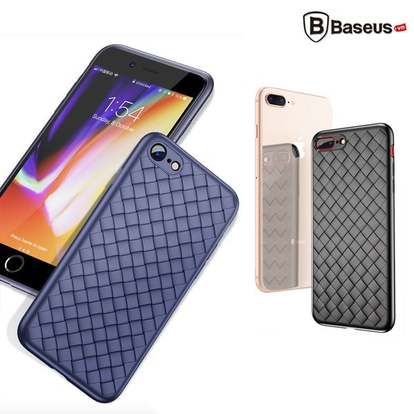 Ốp lưng Baseus BV Weaving Case LV182 cho iPhone 6/ 7/ 8/ Plus/iPhone X (Ultra Thin Soft TPU Silicone)