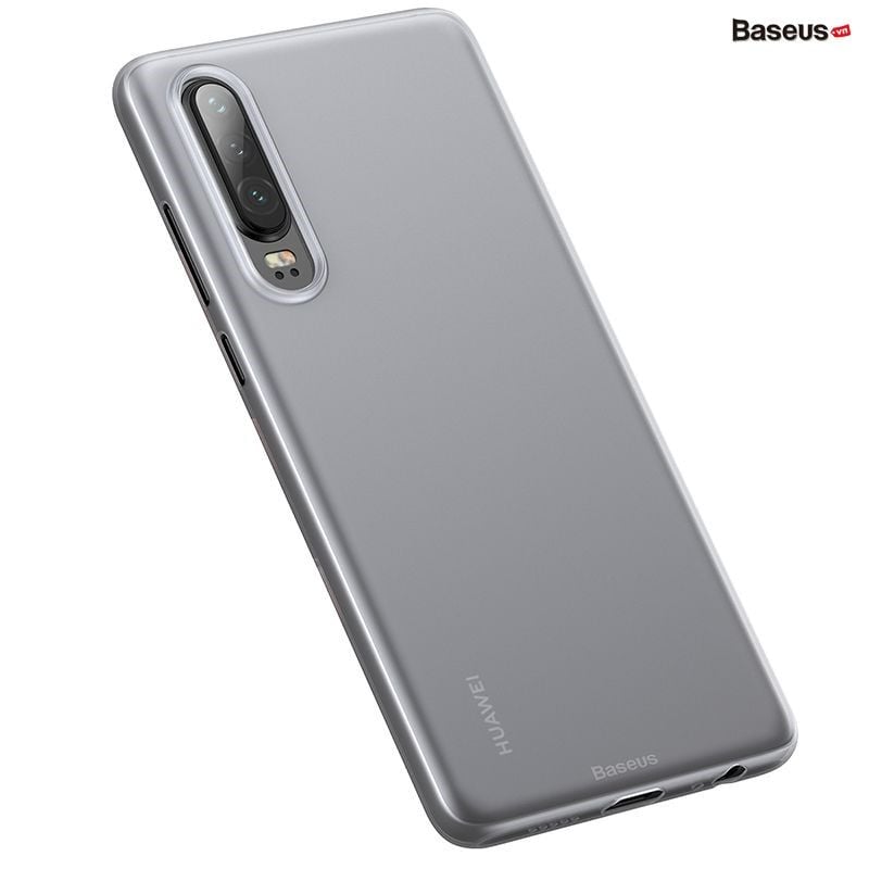 Ốp lưng siêu mỏng, chống bám vân tay Baseus Wing Case dùng cho Huawei P30 (0.4mm , Ultra-Thin Frosted PP Protective Case)