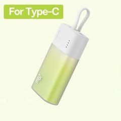 Pin dự phòng Baseus Popsicle 5200mAh – Sạc nhanh 20W PD/QC/AFC/FCP, tặng cáp C to C 60W, nhỏ gọn, tiện lợi mang theo