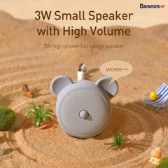 Loa Bluetooth Mini hình 12 Con Giáp siêu dễ thương Baseus Q Zodiac Wireless Mini Speaker (Colorful Animal, Waterproof Stereo Sound)