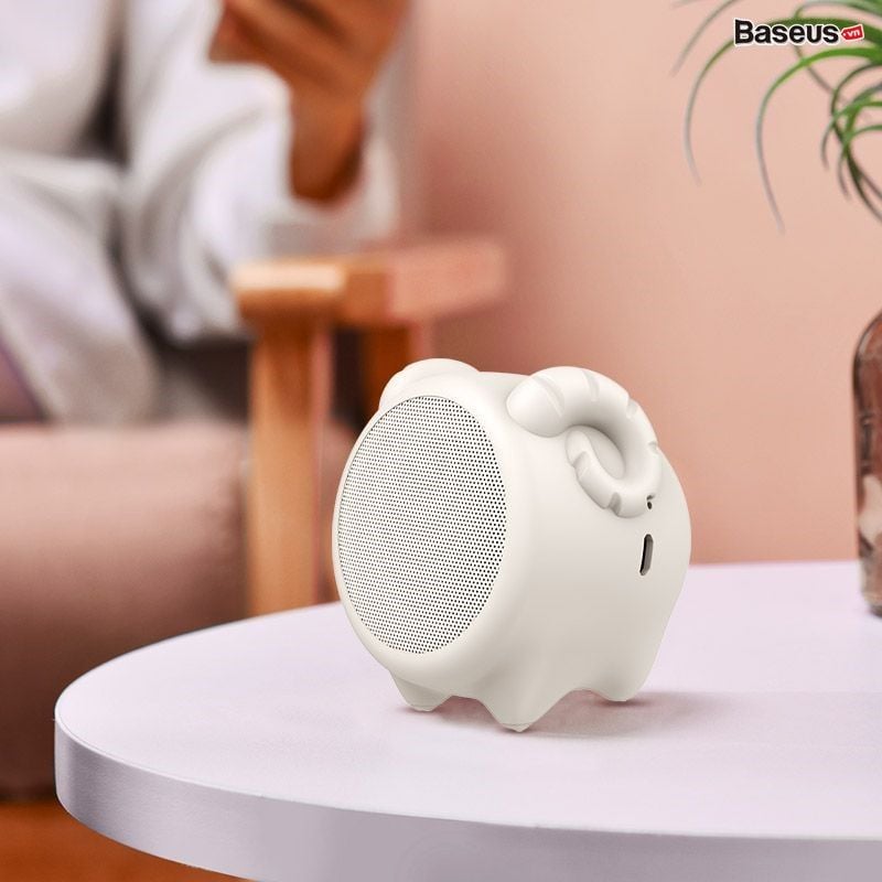 Loa Bluetooth Mini hình 12 Con Giáp siêu dễ thương Baseus Q Zodiac Wireless Mini Speaker (Colorful Animal, Waterproof Stereo Sound)