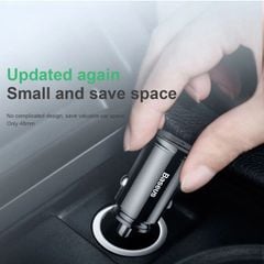 Bộ tẩu sạc nhanh đa năng dùng cho xe hơi Baseus Circular Plastic PPS Car Charger (30W, PD/ QC 3.0/ SCP/ AFC, Quick Charger )