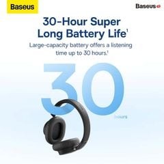 Tai Nghe Không Dây Chụp Tai Baseus Bowie D03 Wireless Headphones (Bluetooth 5.3, 30 hours, Lowlatency 0.08s)