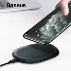 Đế sạc nhanh không dây Baseus Cobble Wireless Quick Charger 15W cho iPhone/ Samsung/ Xiaomi/ Oppo/ Vivo (Wireless Quick Charge)