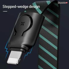 Cáp sạc Lighting tích hợp dây đeo vải mềm đa năng Baseus Collar Lanyard dùng cho iPhone/ iPad (2.4A, Portable Charging & Data Cable)