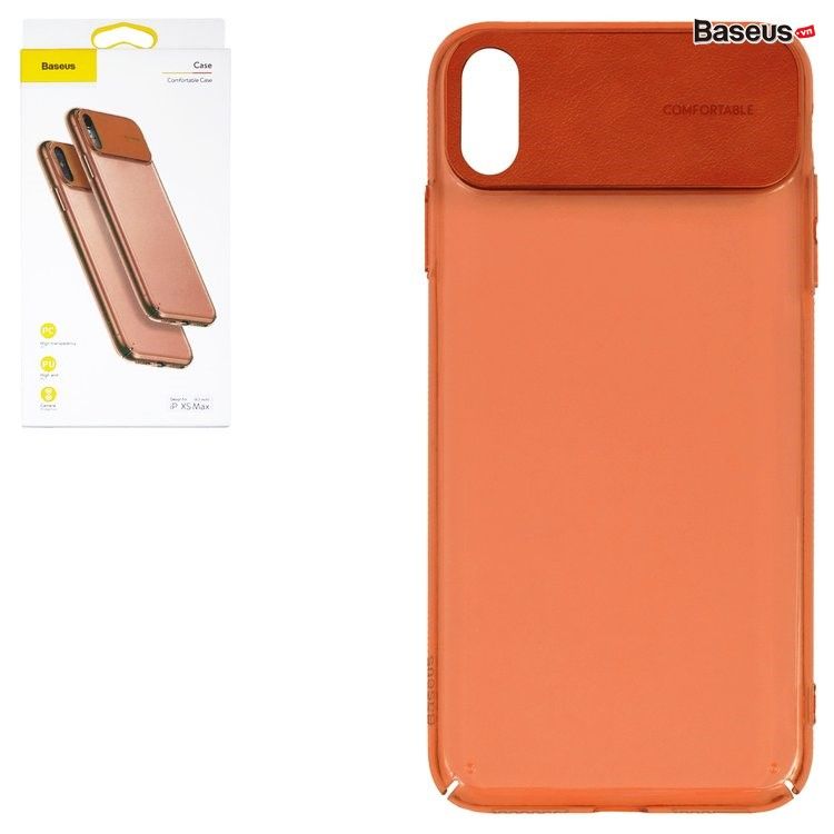 Ốp lưng Baseus Comfortable Case cho iPhone 2018 XS/XR/XS Max (Ultra Thin Luxury Plating Plastic Case)