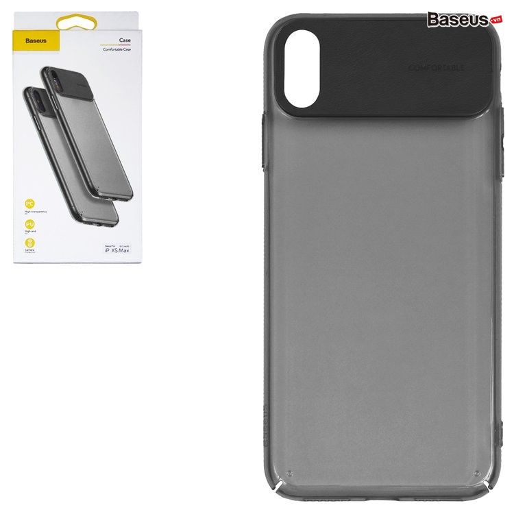 Ốp lưng Baseus Comfortable Case cho iPhone 2018 XS/XR/XS Max (Ultra Thin Luxury Plating Plastic Case)