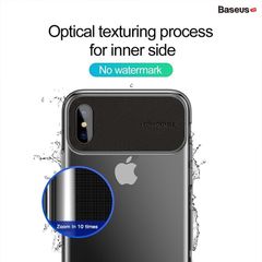 Ốp lưng Baseus Comfortable Case cho iPhone 2018 XS/XR/XS Max (Ultra Thin Luxury Plating Plastic Case)