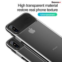 Ốp lưng Baseus Comfortable Case cho iPhone 2018 XS/XR/XS Max (Ultra Thin Luxury Plating Plastic Case)