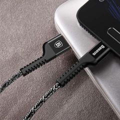 Cáp sạc nhanh siêu bền Baseus Confidant Anti-break Type C cho Samsung, Oppo, Huawei, Xiaomi (2A, Quick charge Cable)