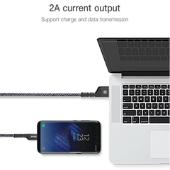 Cáp sạc nhanh siêu bền Baseus Confidant Anti-break Type C cho Samsung, Oppo, Huawei, Xiaomi (2A, Quick charge Cable)