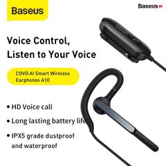 Tai nghe không dây trợ lý ảo AI Baseus COVO AI Smart Wireless Wireless Earphones A10