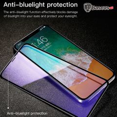 Kính cường lực 4D Baseus LV160 cho iPhone X / XS (0.3mm, Ultra Thin, 4D Tempered Glass / Screen Protector)