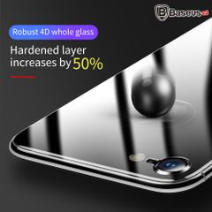 Kính cường lực 4D Baseus Arc LV178 – Dán mặt lưng iPhone 6/7/8/Plus, 0.3mm, 9H, chống trầy, ôm cong sát máy