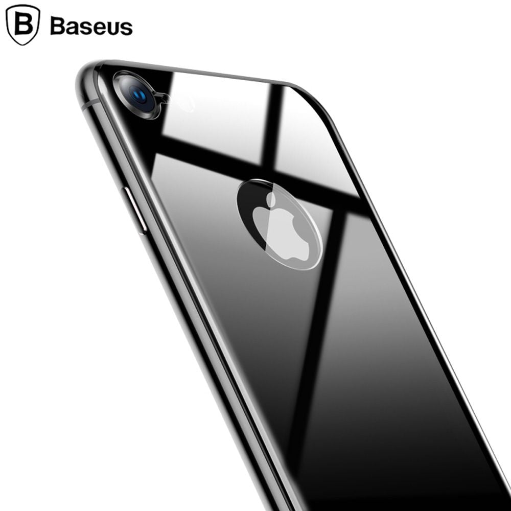 Kính cường lực 4D chống trầy mặt lưng Baseus Arc LV178 cho iPhone 6/7/8/ Plus (0.3mm, 9H, 4D, Arc Tempered Glass Back Film)