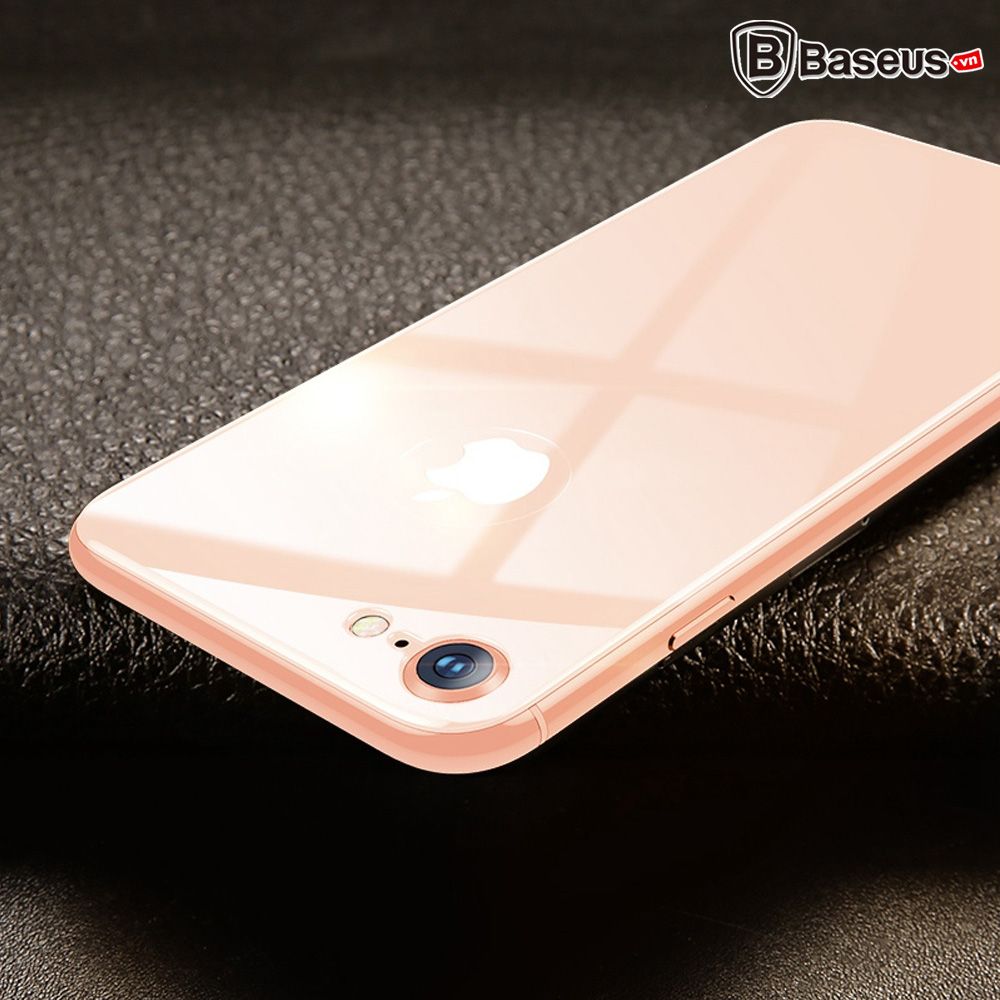 Kính cường lực 4D Baseus Arc LV178 – Dán mặt lưng iPhone 6/7/8/Plus, 0.3mm, 9H, chống trầy, ôm cong sát máy