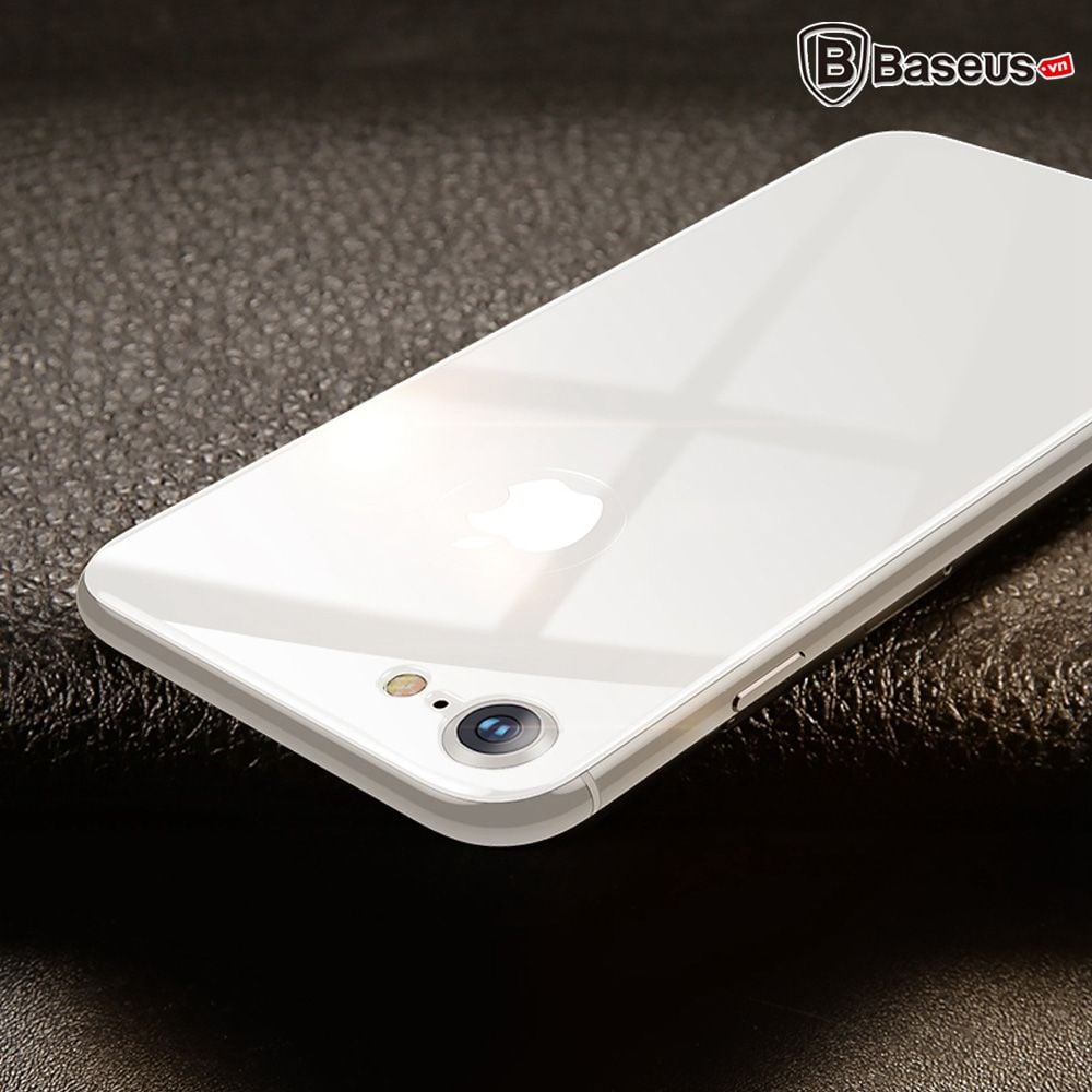 Kính cường lực 4D Baseus Arc LV178 – Dán mặt lưng iPhone 6/7/8/Plus, 0.3mm, 9H, chống trầy, ôm cong sát máy