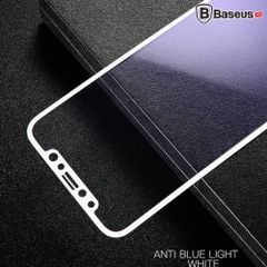 Kính cường lực 3D siêu mỏng Baseus LV185 cho iPhone X (0.2mm, Ultra Thin, 3D Tempered Glass Screen Protector)