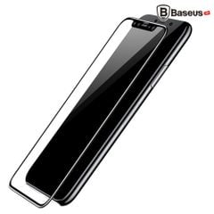 Kính cường lực 3D siêu mỏng Baseus LV185 cho iPhone X (0.2mm, Ultra Thin, 3D Tempered Glass Screen Protector)