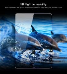 Kính cường lực full màn hình, chống trầy, siêu nét cho iPad Pro 12.9 inch (0.3mm, HD Full-Screen, Fingerprint - Resistant, 9H Scratch Proof, Protective Tempered Glass)