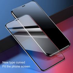 Kinh cường lực siêu bền Baseus Curved-screen 3D cho iPhone XR/ XS/ XS Max (0,2mm, Curved-screen Full Coverage tempered glass )