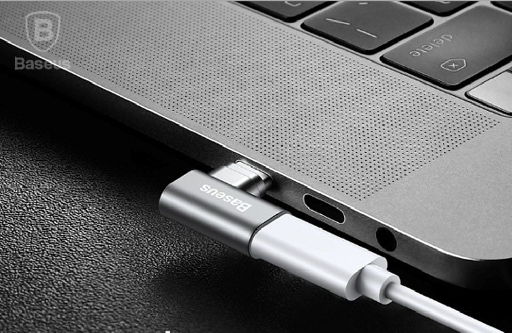 Đầu sạc nam châm Baseus Type C Magnet Connector chuyên dùng cho Macbook 12 inch, Macbook Pro2016/2017 (86W/ 4.3A, 6 Pin New Upgrade Edition)