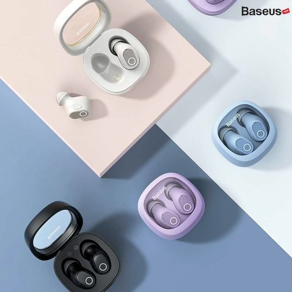 Tai Nghe Không Dây Baseus Bowie WM02 True Wireless Earphones (Bluetooth V5.3, 25h sử dụng, Kích thước nhỏ gọn, Thời Trang, APP Control)