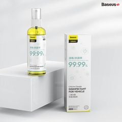 Bình xịt sát khuẩn Baseus Disinfectant (cồn y tế 99,9% , dùng diệt khuẩn trong xe ô tô, đồ dùng và nhiều bề mặt tiếp xúc)