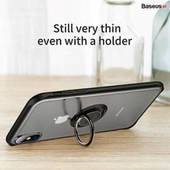 Ốp lưng tích hợp Ring Holder Baseus Dot Bracket Case cho iPhone X/XS/ XR/ XS Max