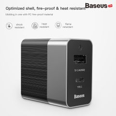 Bộ sạc nhanh đa năng Baseus Duke Universal Type C PD cho Smartphone/ Tablet/ Macbook (3.4A, 17W, 2 Ports , USB + Type C PD Travel Charger)