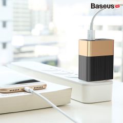 Bộ sạc nhanh đa năng Baseus Duke Universal Type C PD cho Smartphone/ Tablet/ Macbook (3.4A, 17W, 2 Ports , USB + Type C PD Travel Charger)