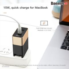 Bộ sạc nhanh đa năng Baseus Duke Universal Type C PD cho Smartphone/ Tablet/ Macbook (3.4A, 17W, 2 Ports , USB + Type C PD Travel Charger)