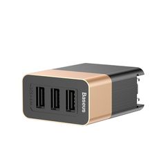 Bộ sạc đa năng Baseus Duke 3USB Smart Fast Charger ( 3.4A, 3 in 1 , Aluminum alloy + PC )